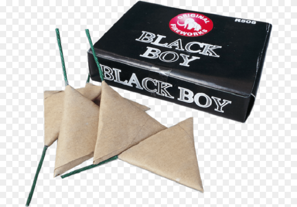 Original Fireworks Triangle Cracker Black Boy 10 Firecracker Triangle, Box Png