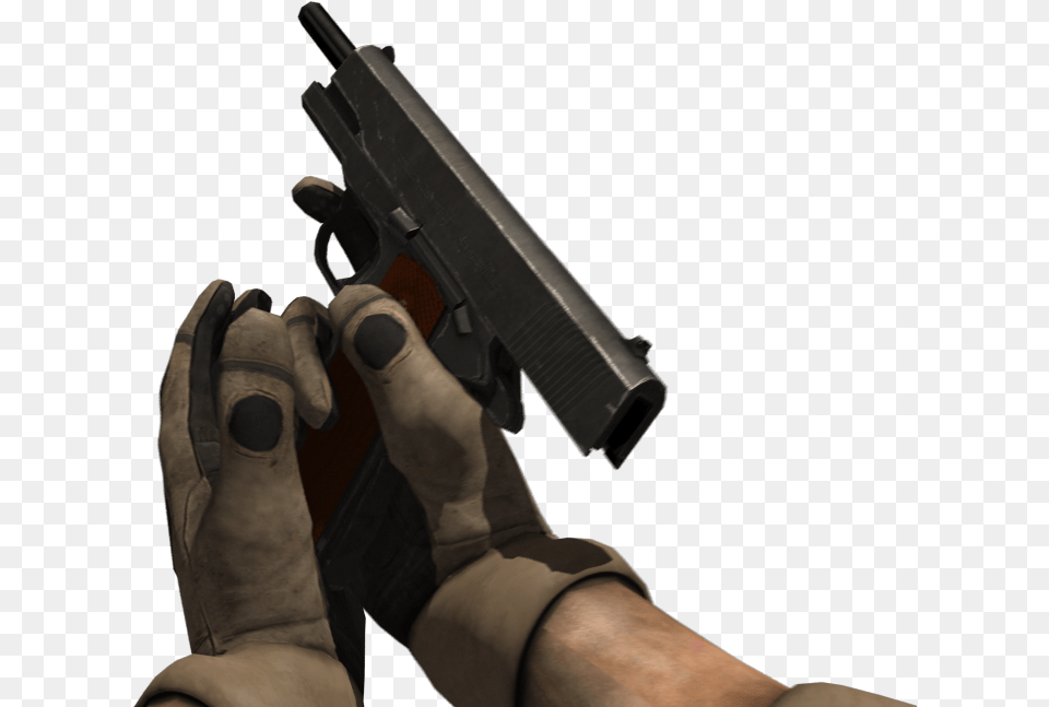 Original First Person Shooter, Weapon, Handgun, Gun, Firearm Free Transparent Png