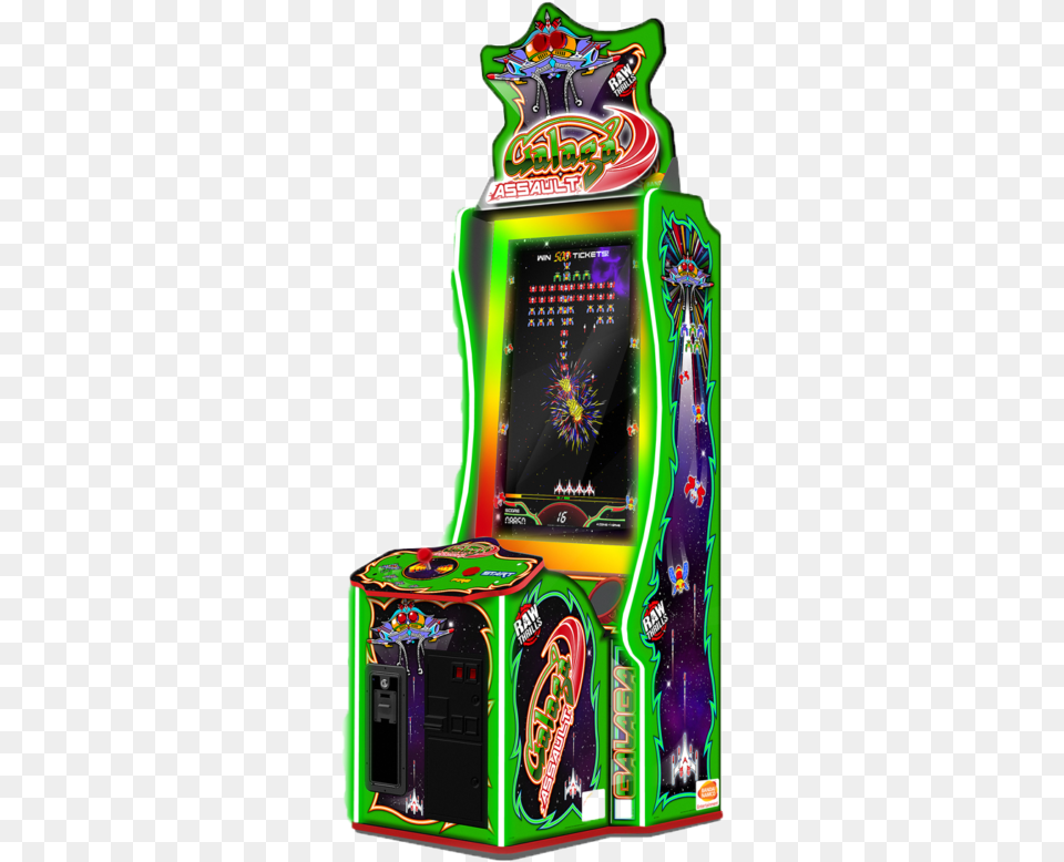 Original Galaga Arcade Machine, Arcade Game Machine, Game Png