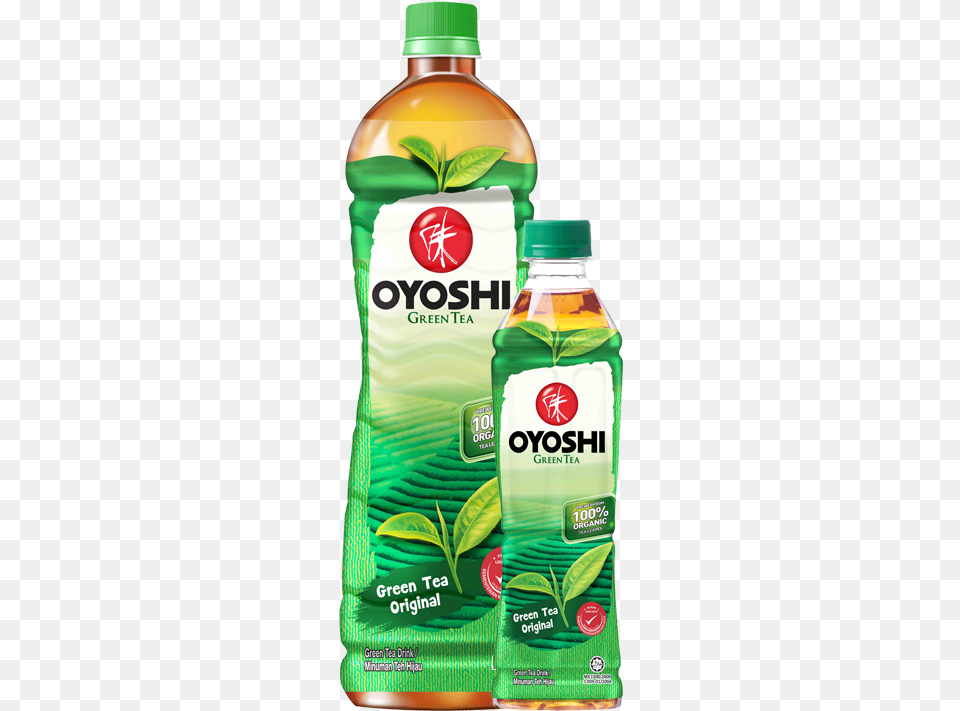 Original Green Teaavailable Sizes380ml Oishi Green Tea And Oyoshi, Beverage, Herbal, Herbs, Plant Free Png Download