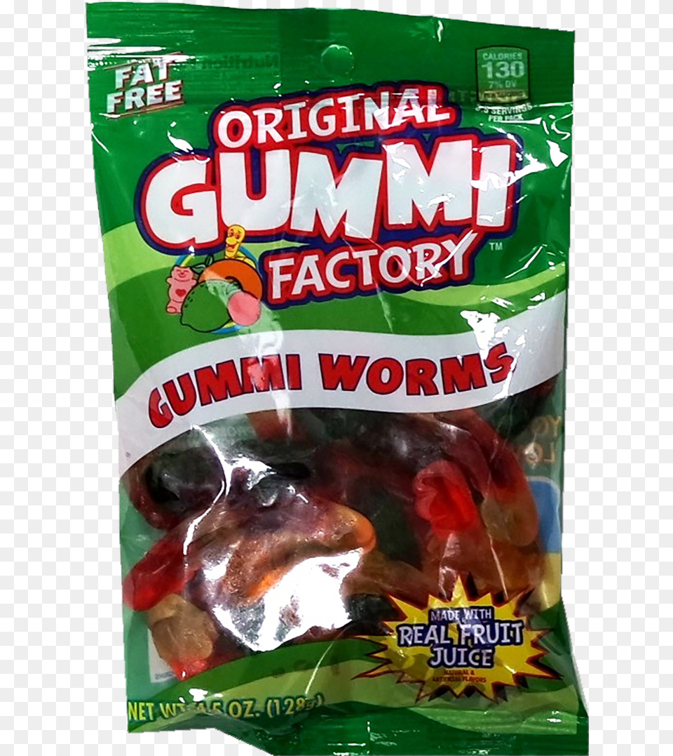 Original Gummi Factory Worms, Food, Sweets, Candy, Baby Free Transparent Png