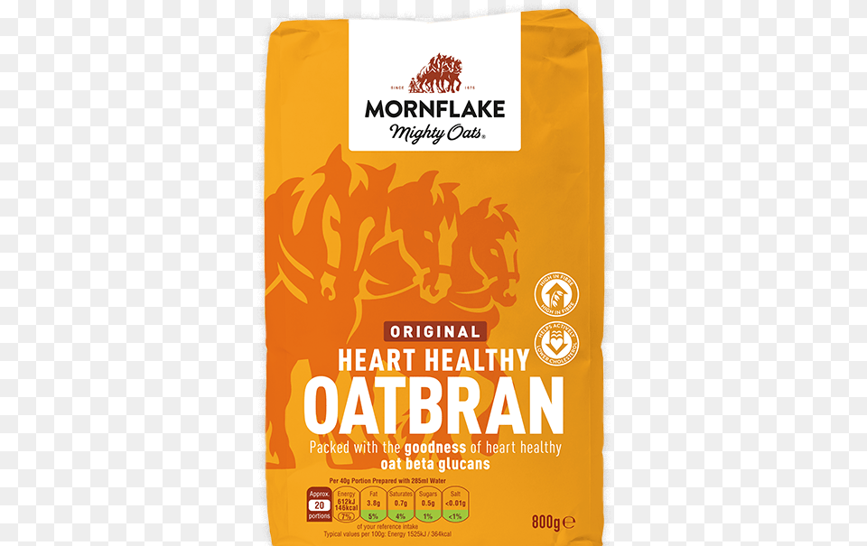 Original Heart Healthy Oatbran Packaging And Labeling, Advertisement, Poster, Powder Free Transparent Png