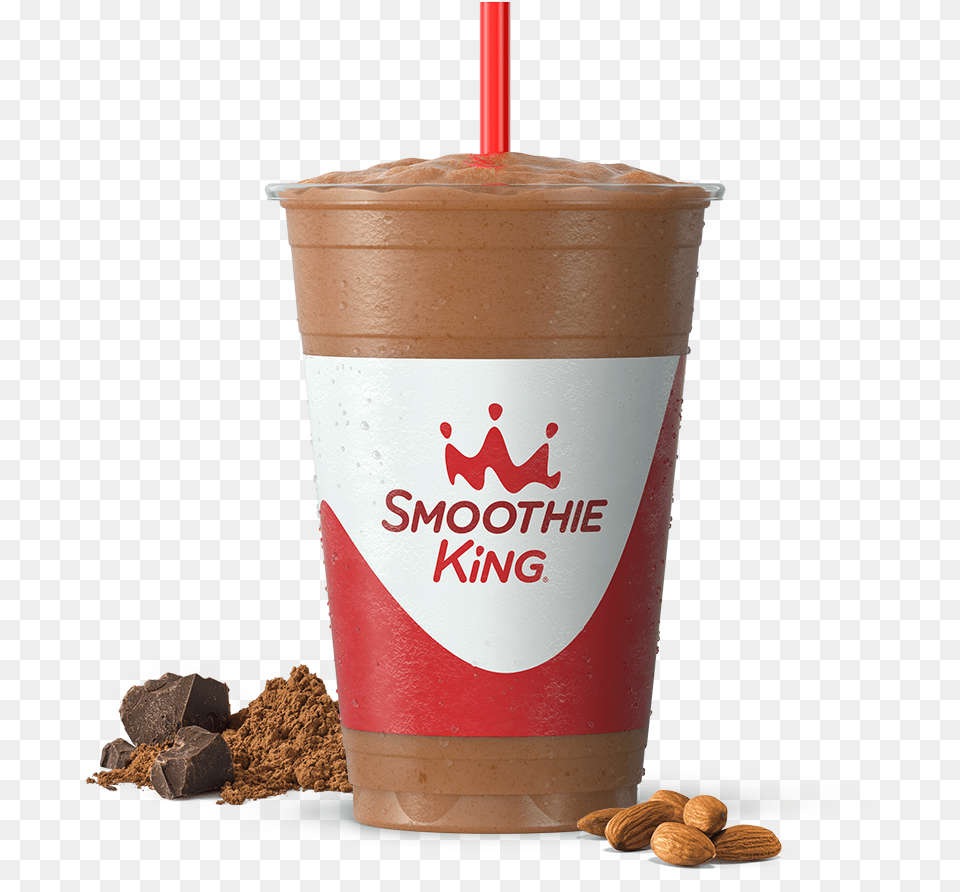 Original High Protein Chocolate Smoothie King Logo, Cup, Beverage, Juice, Disposable Cup Free Png Download