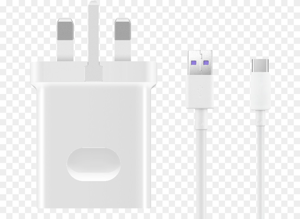 Original Huawei Supercharge Wall Charger Usb Cable, Adapter, Electronics, Plug Free Png Download