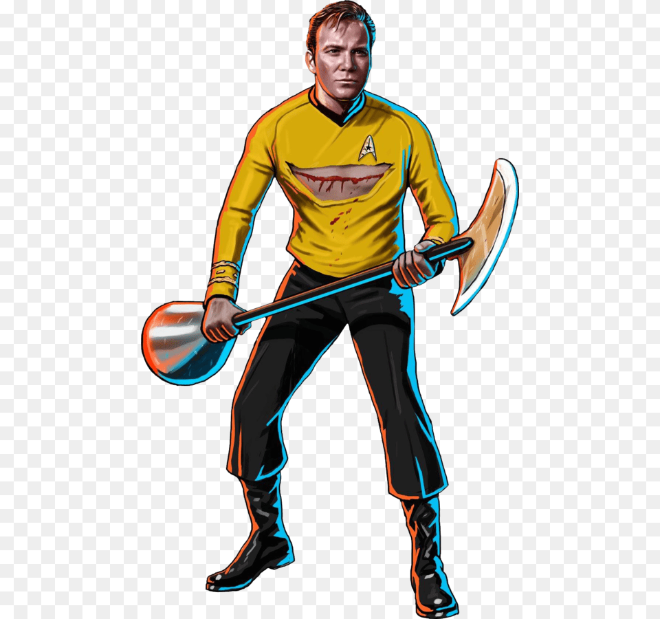 Original Kirk Star Trek, Adult, Male, Man, Person Png