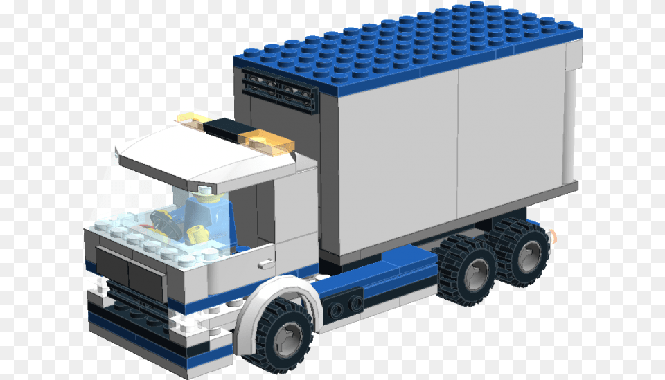 Original Lego Creation By Independent Designer Lego Creation Truck, Trailer Truck, Transportation, Vehicle Free Png