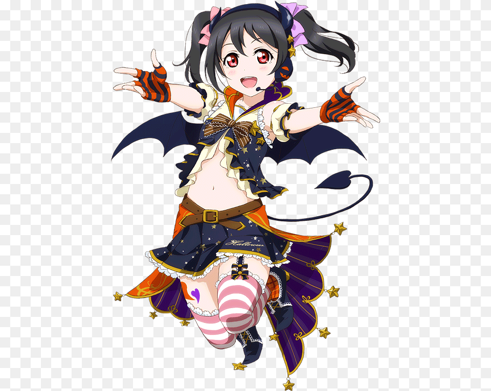 Original Loading Yazawa Nico Love Live Nico Halloween, Book, Comics, Publication, Baby Png Image