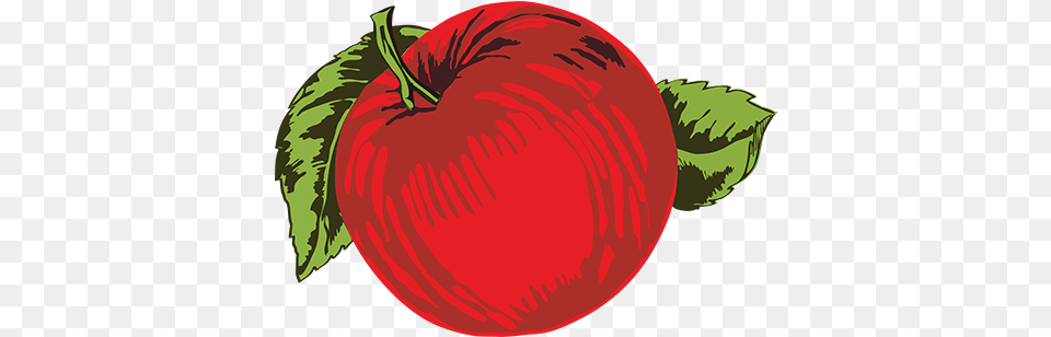 Original Logo Tee Apple A Day, Food, Fruit, Plant, Produce Free Transparent Png