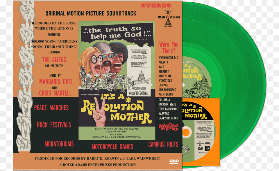 Original Motion Picture Soundtrack It39s A Revolution, Advertisement, Poster, Adult, Male Png Image