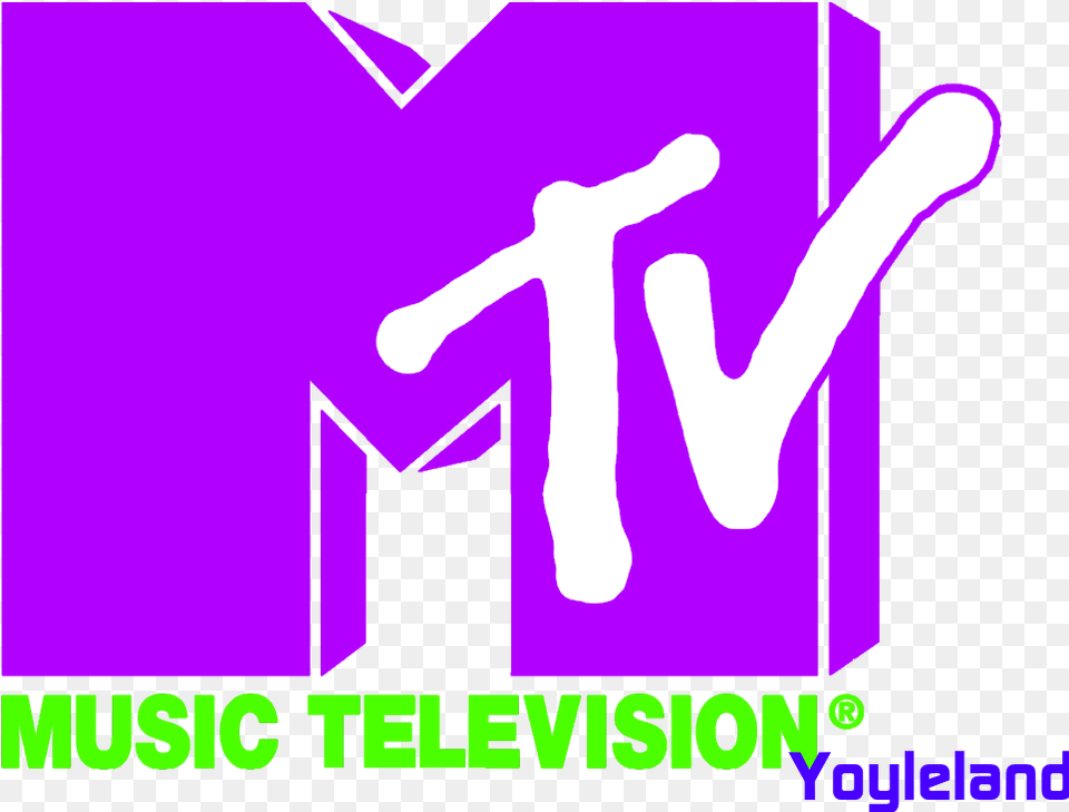 Original Mtv Logo, Purple, Person, Light Png