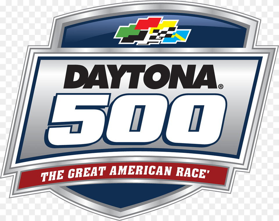 Original Nascar Daytona 500 Logo, Badge, Symbol, Scoreboard Free Png