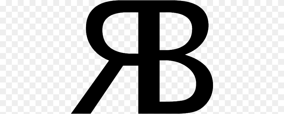 Original Rb Studios Logo March Wikimedia Rb Logo, Symbol, Sign, Text Png Image