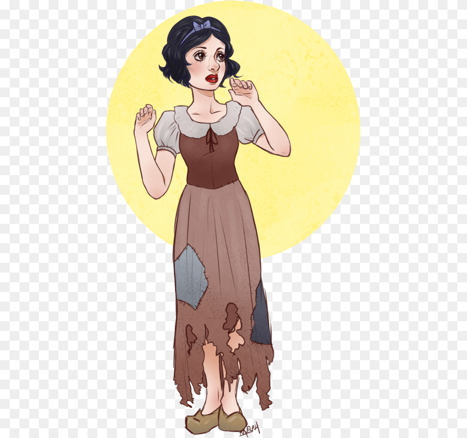 Original Snow White Dress Film, Book, Clothing, Comics, Publication Free Transparent Png