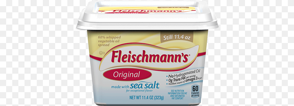 Original Soft Spread Fleischmann39s Margarine Unsalted 16 Oz Box, Dessert, Food, Yogurt, Butter Free Png Download