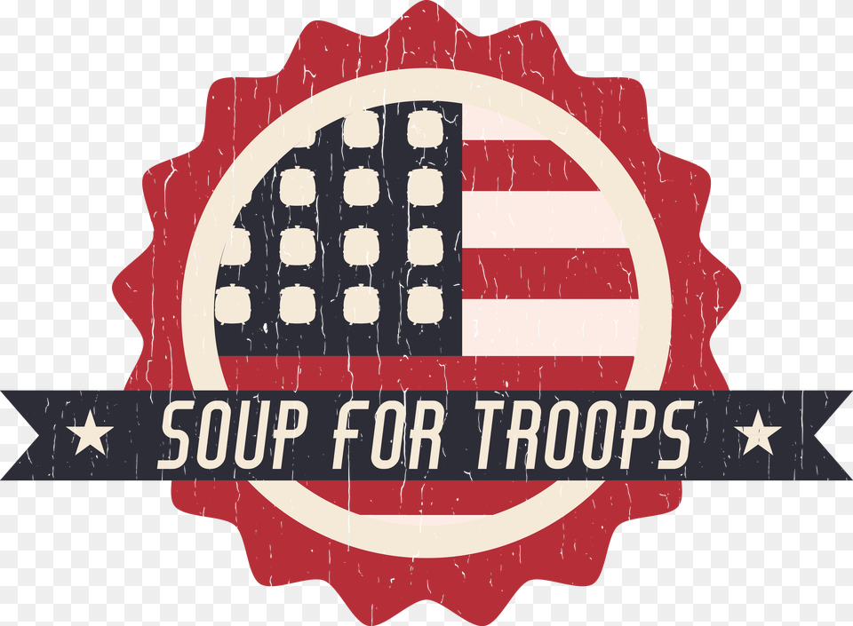 Original Soupman From Seinfeld Urges People To 39just Soup, American Flag, Flag, Logo, Dynamite Png