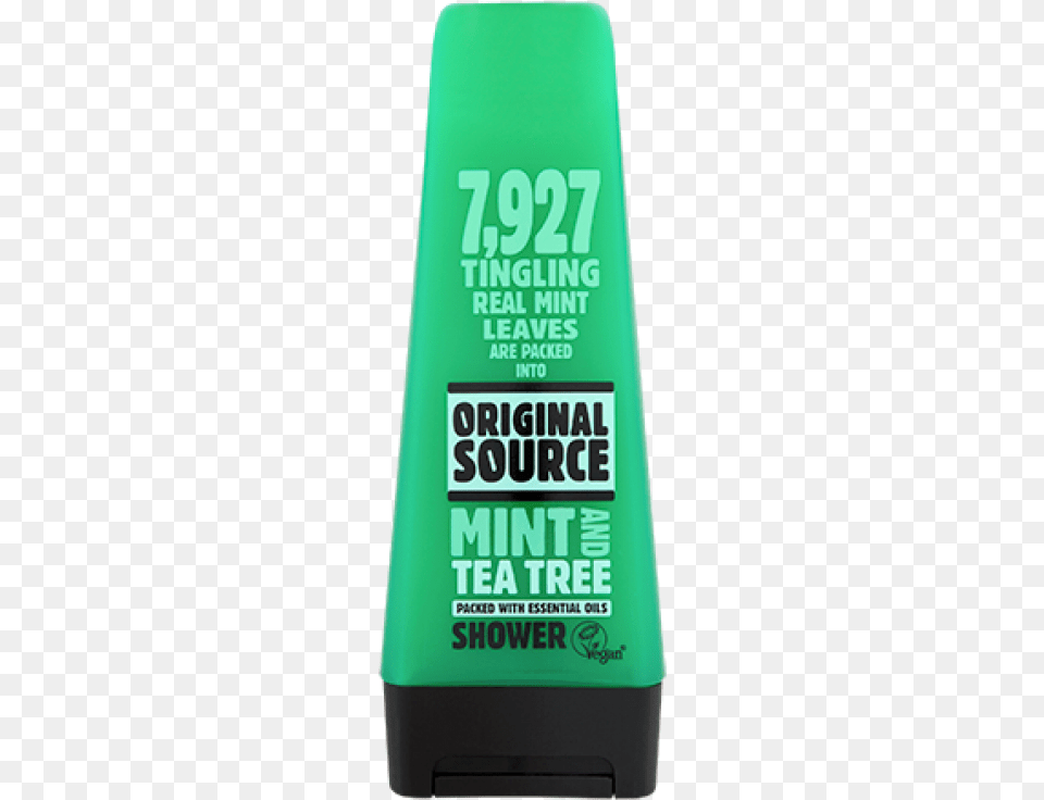 Original Source Shower Gel Mint Amp Tea Tree, Bottle, Cosmetics Free Png Download