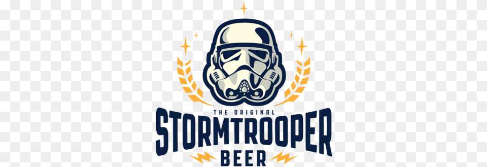 Original Stormtrooper Space Craft Beer U2013 Emblem, Symbol, Head, Person, Helmet Free Png Download