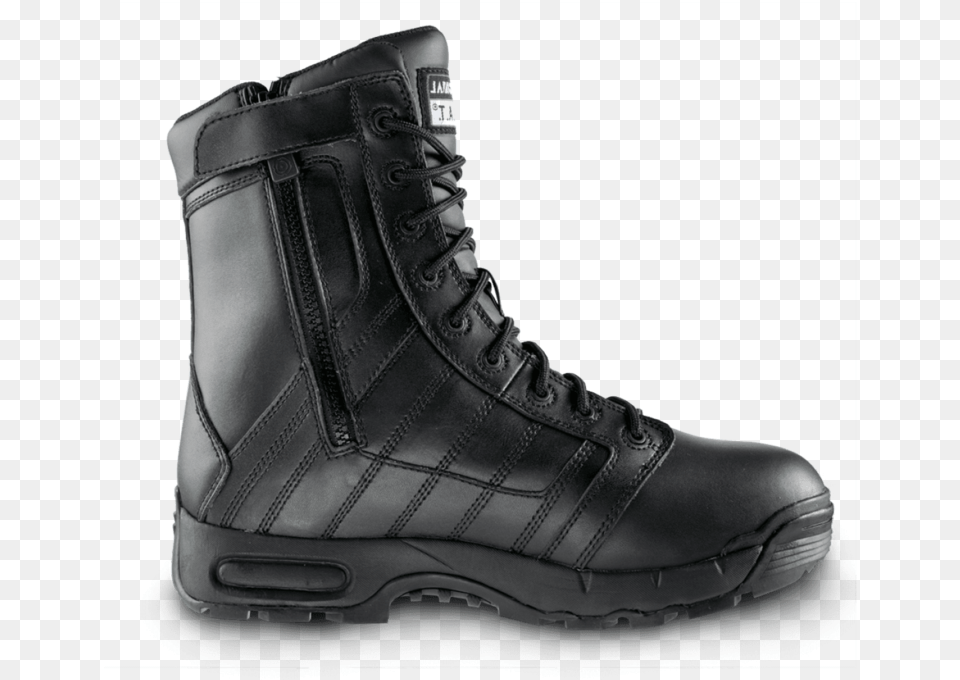 Original Swat Air 9 Waterproof Side Zip Boot Black Boot, Clothing, Footwear, Shoe Free Png Download