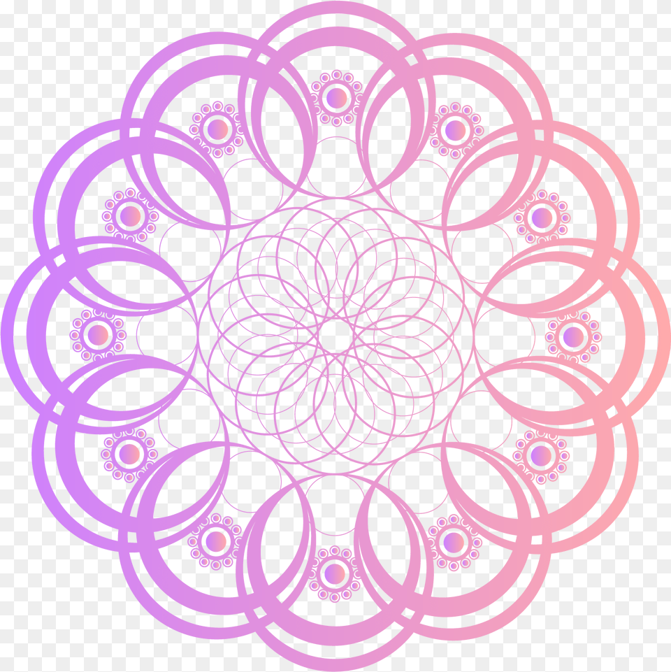 Original Vector Pink Colorful And Vector, Pattern, Spiral Free Png