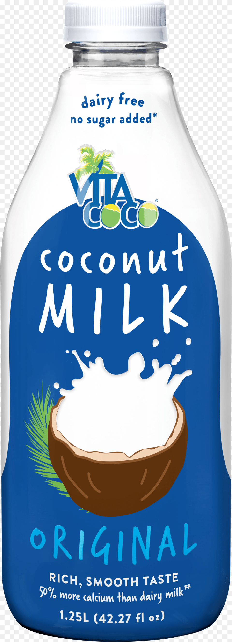 Original Vita Coco Coconut Milk Original, Beverage, Food, Fruit, Plant Free Png Download