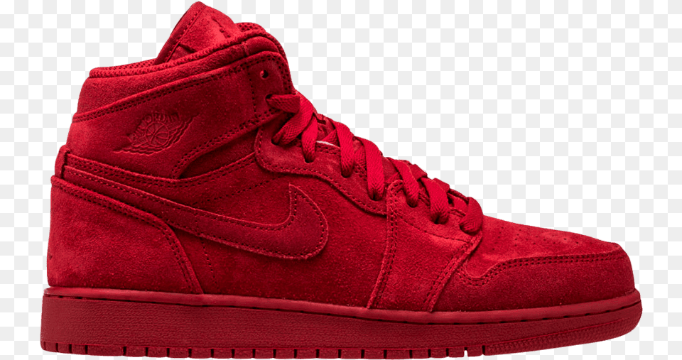 Originally Released As A Kids39 Exclusive The Monochromatic Puma Shoes In Red, Clothing, Footwear, Shoe, Sneaker Png