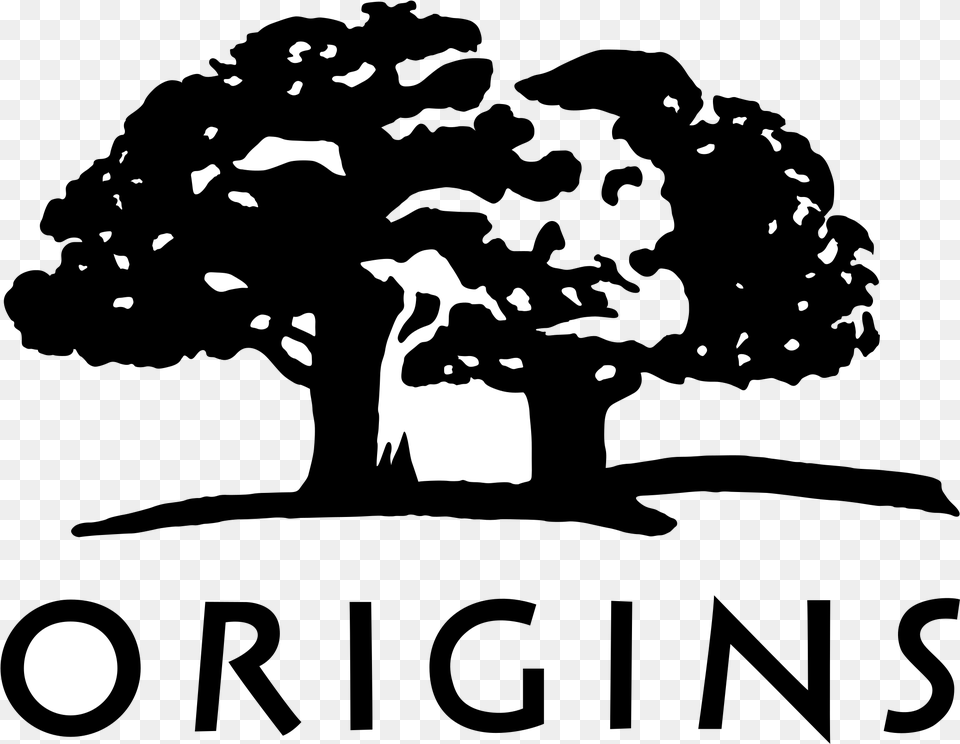 Origins Logo, Stencil, Beverage, Milk Free Transparent Png