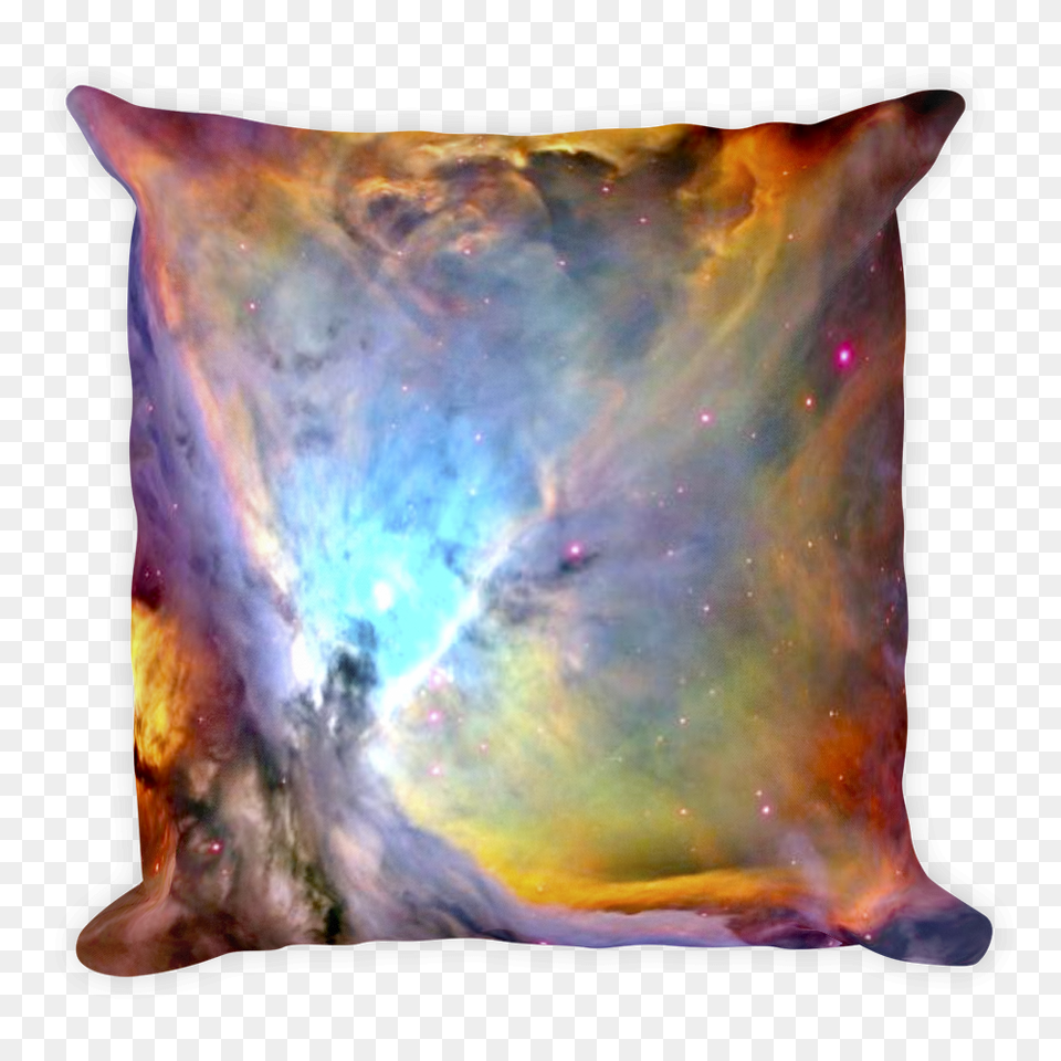 Orion Nebula Pillow Finnigan Note, Home Decor, Cushion, Accessories, Ornament Free Png