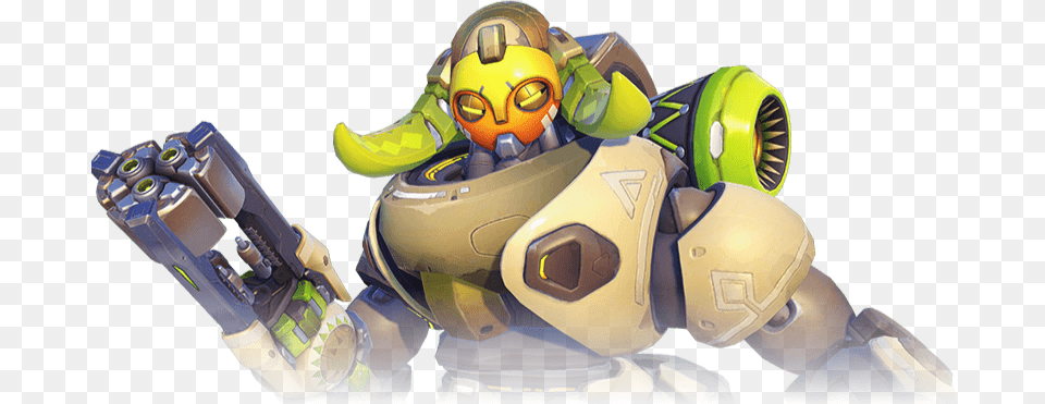 Orisa Is A Robot Created By Eifi Oladele A Child Prodigy Overwatch Orisa Free Png Download