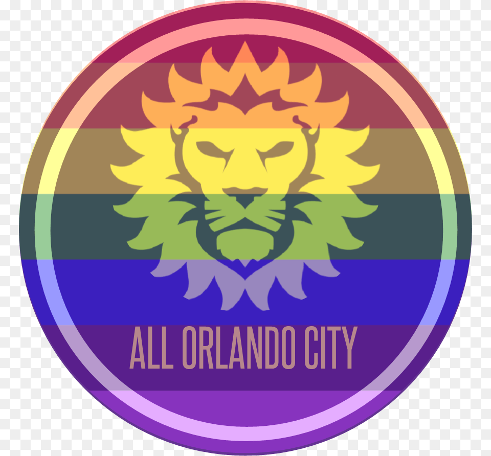 Orlando City Orlando City Sc Acrylic Key Ring, Badge, Logo, Symbol, Emblem Free Png