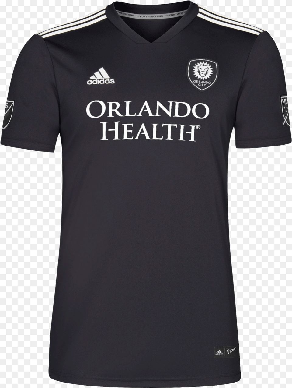 Orlando City Sc To Wear Special Black Jersey Against Atlanta United Black Jersey, Clothing, Shirt, T-shirt Png