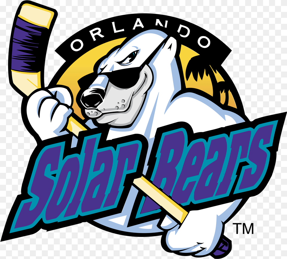 Orlando Solar Bears Logo Transparent Orlando Solar Bears Phone Background, People, Person, Cleaning, Face Free Png Download