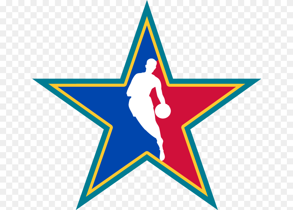 Orleans Burberry Pelicans All Star Game 2018 Nba Clipart 2014 Nba All Star Logo, Star Symbol, Symbol, Adult, Male Png Image