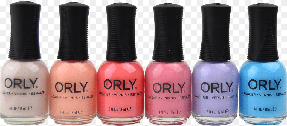 Orly 6 Pc Radical Optimism Collection Nail Polish, Cosmetics, Alcohol, Beer, Beverage Free Png