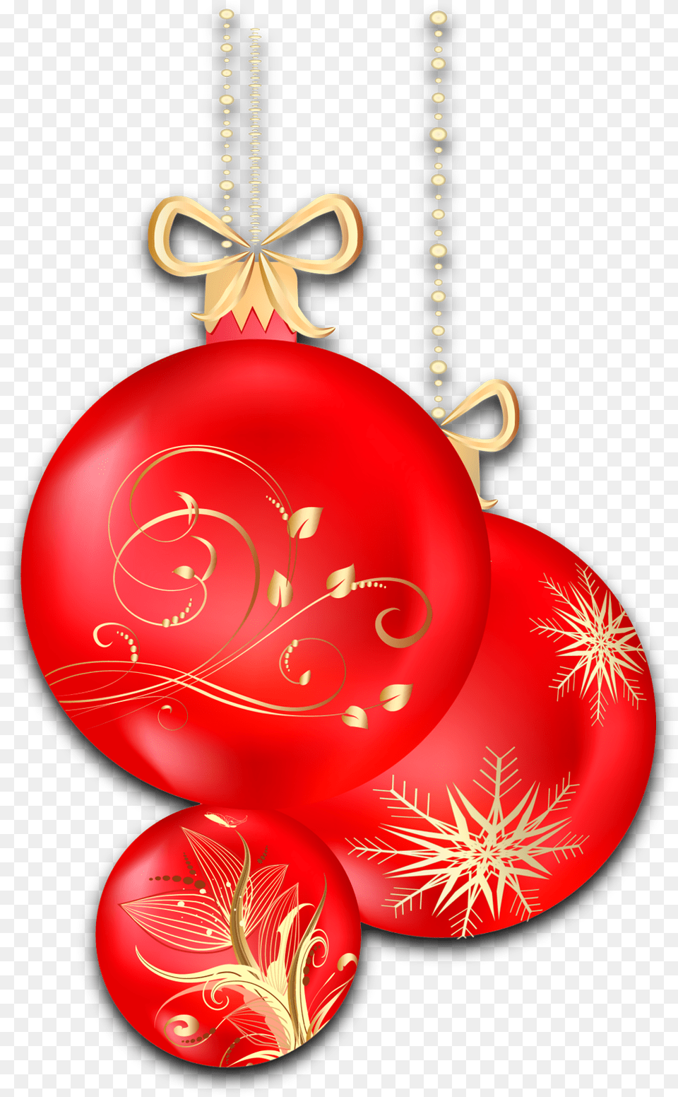 Ornament Clipart Red Transparent For Transparent Red Christmas Ornament, Accessories Png