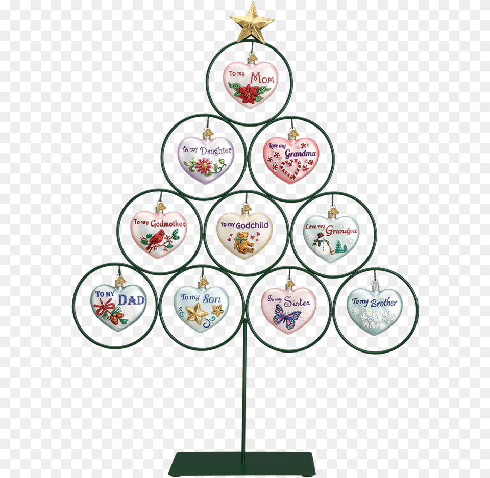 Ornament Display Tree Old World Christmas, Symbol, Art Free Transparent Png