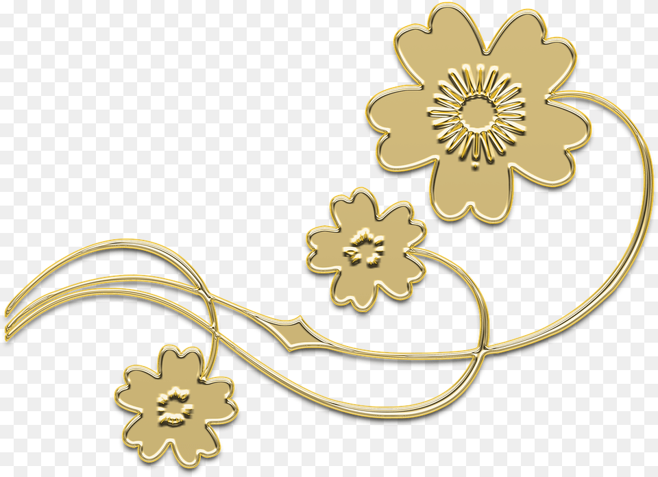Ornament Flower Decor Image On Pixabay Background Golden Design, Art, Floral Design, Graphics, Pattern Free Transparent Png