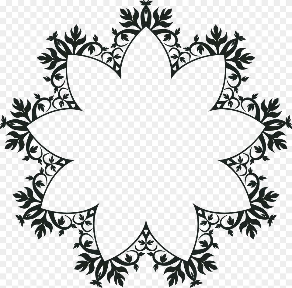 Ornament Frame Extended Patrones Bordados De Mandalas, Pattern, Art, Floral Design, Graphics Free Png Download