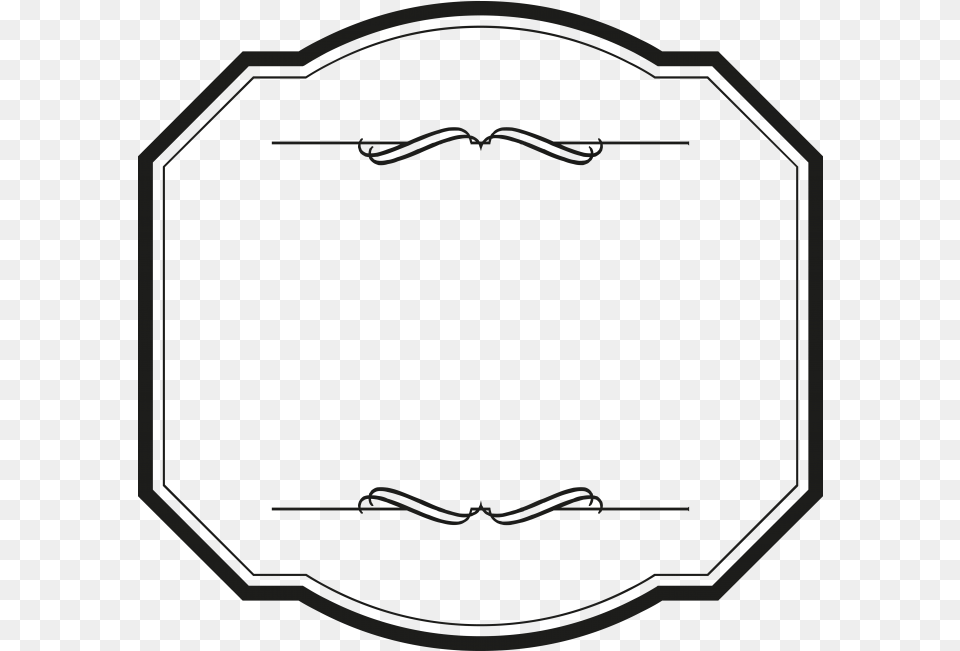 Ornament Frame Line Art, Blackboard, Armor, Symbol, Logo Free Png Download