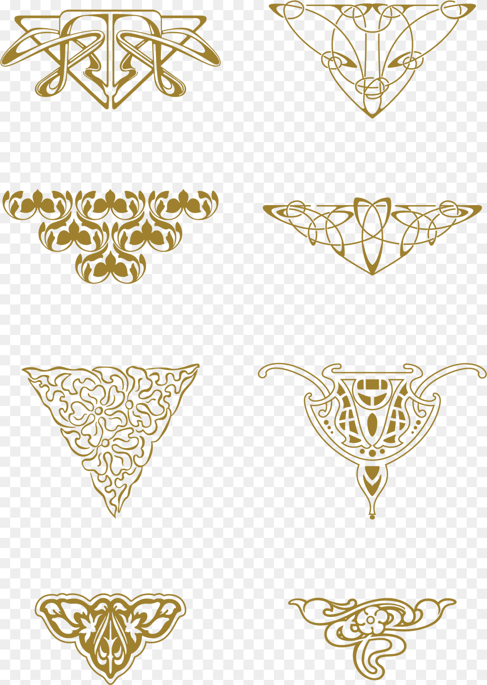 Ornament Nouveau Transprent, Accessories Png