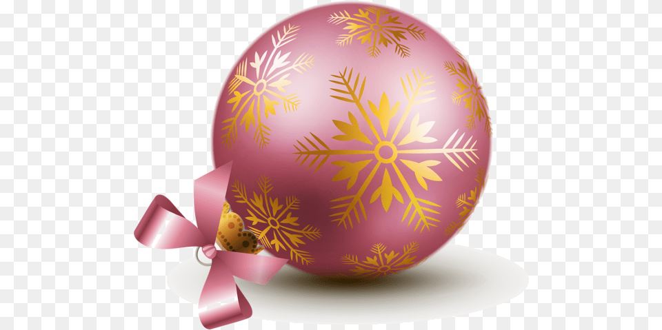 Ornament Pretty Pink Christmas Clip Art Christmas Decoration Pink, Egg, Food, Easter Egg Free Transparent Png