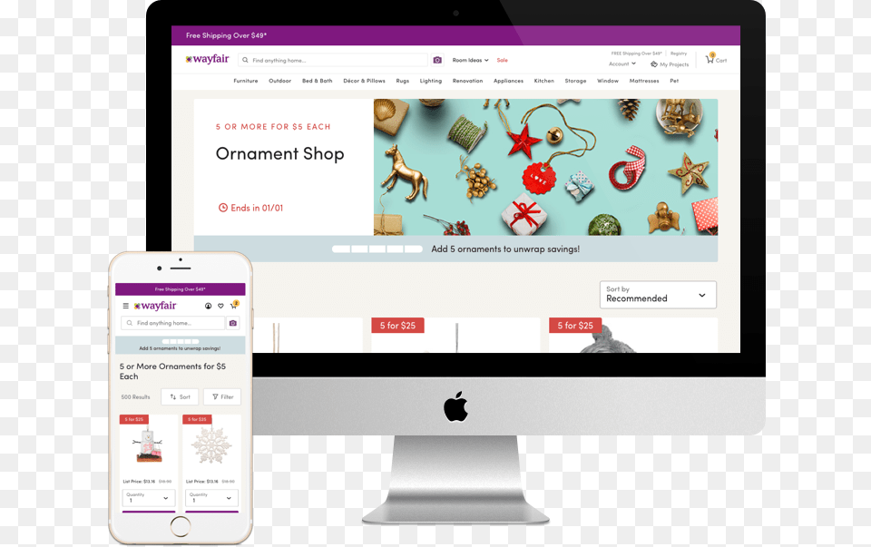 Ornament Shop Home Cover Imac, File, Webpage, Person, Electronics Png
