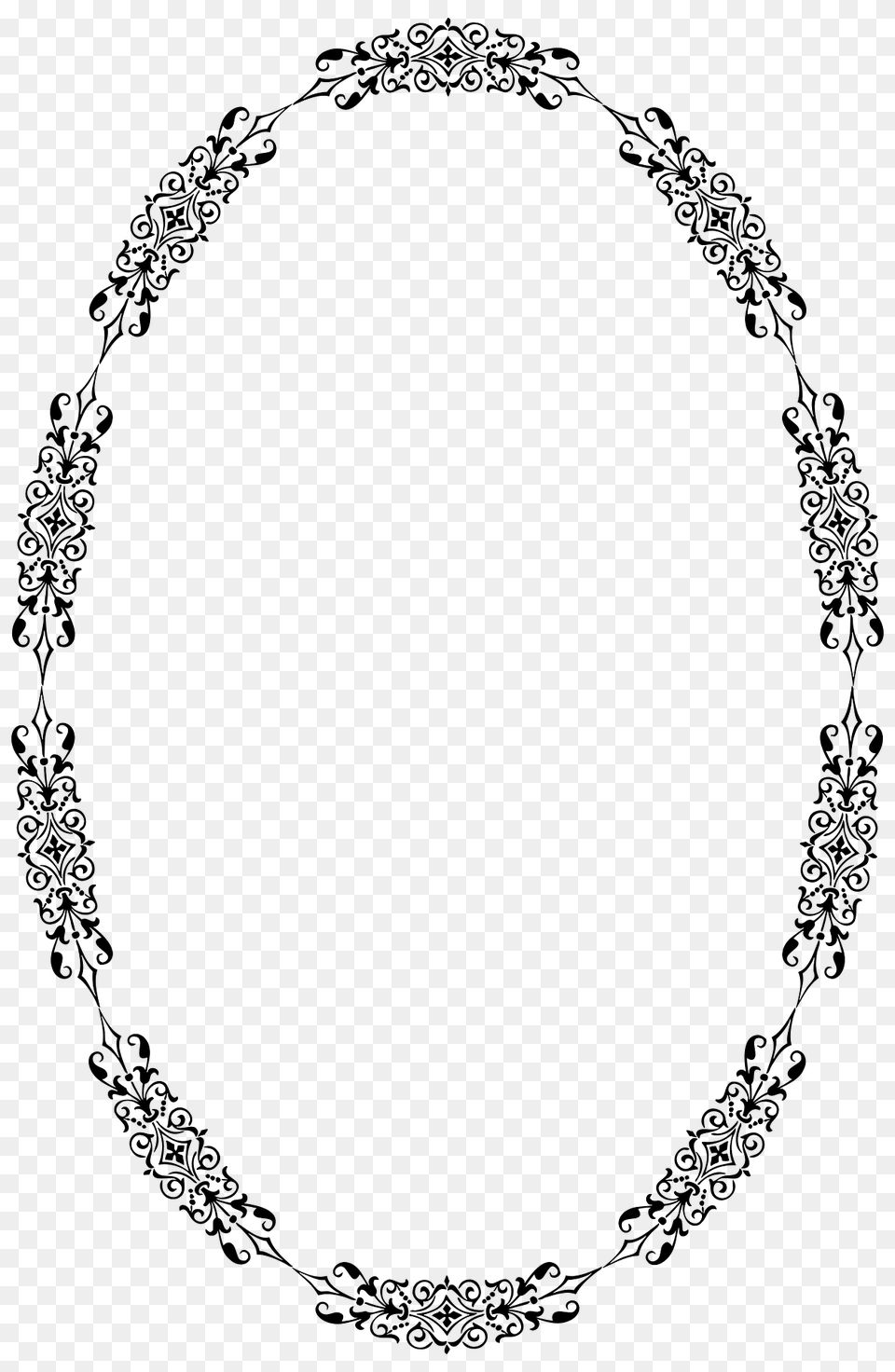 Ornamental Divider Ellipse Clipart, Oval, Home Decor, Accessories, Jewelry Png Image
