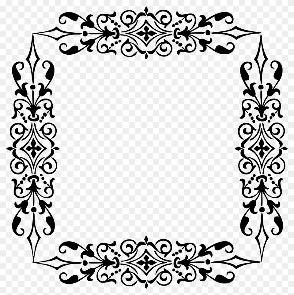 Ornamental Divider Frame 3 Clipart, Art, Floral Design, Graphics, Pattern Free Transparent Png