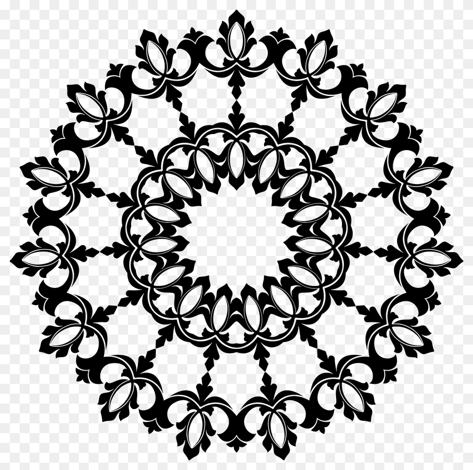 Ornamental Flourish Design 4 Clipart, Art, Floral Design, Graphics, Pattern Png Image