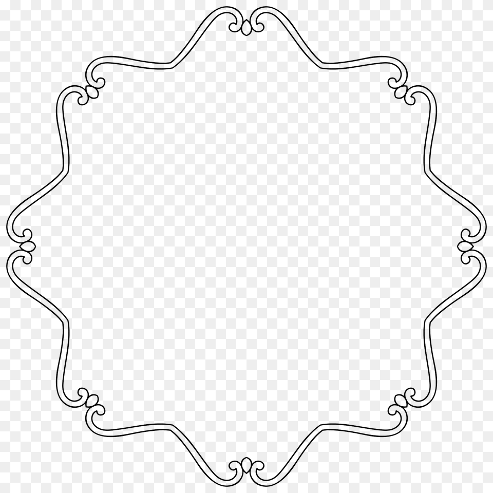 Ornamental Frame 2 Derivative 4 Clipart, Oval, Animal, Reptile, Snake Png