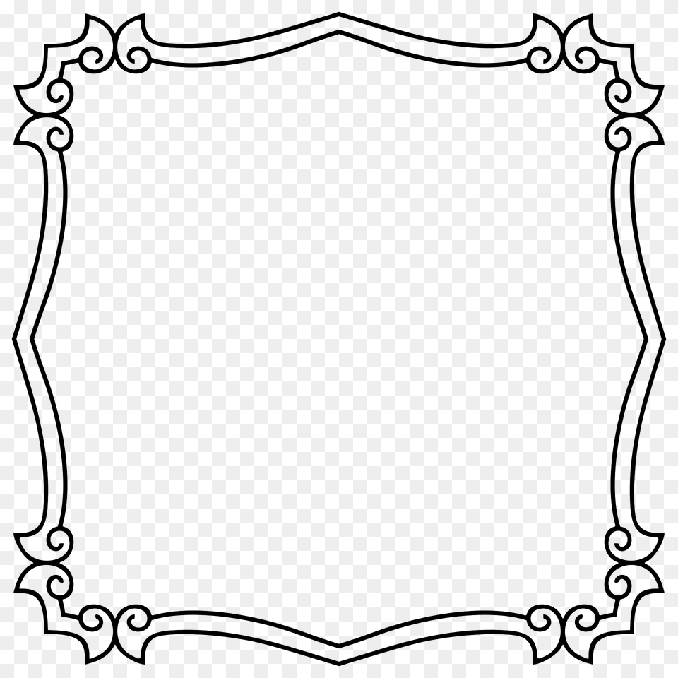 Ornamental Frame 2 Derivative 9 Clipart Free Transparent Png