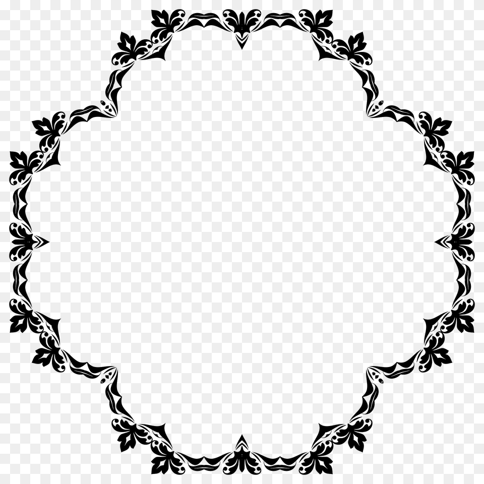 Ornamental Frame 4 Clipart, Pattern, Oval, Art, Floral Design Png Image