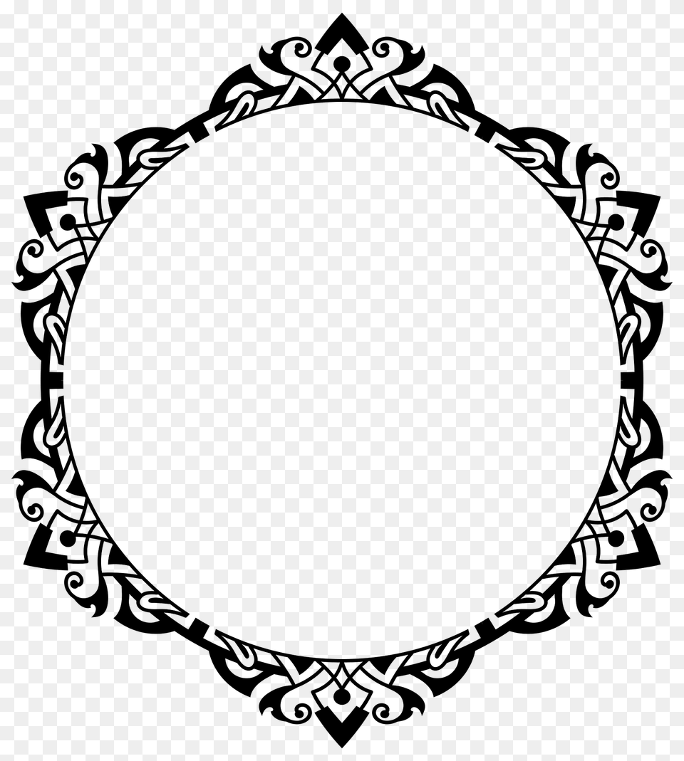 Ornamental Frame 6 Clipart, Oval, Chandelier, Lamp Free Png Download