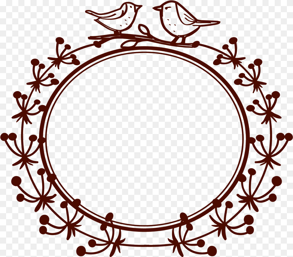 Ornamental Frame Konfest, Oval, Pattern Png