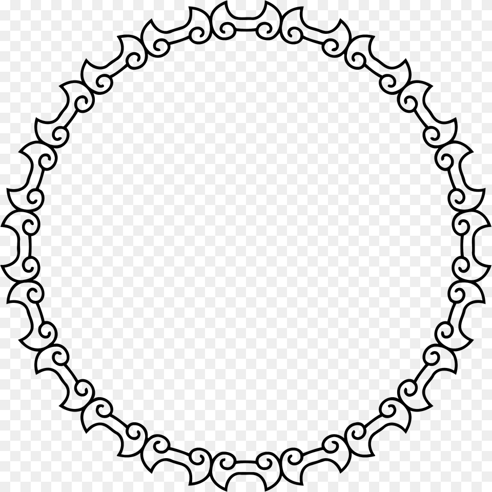 Ornamental Frame6 Clipart, Oval, Pattern, Home Decor Png Image